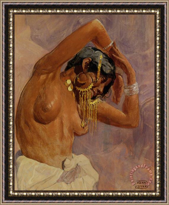 Adam Styka Harem Dancer Framed Painting