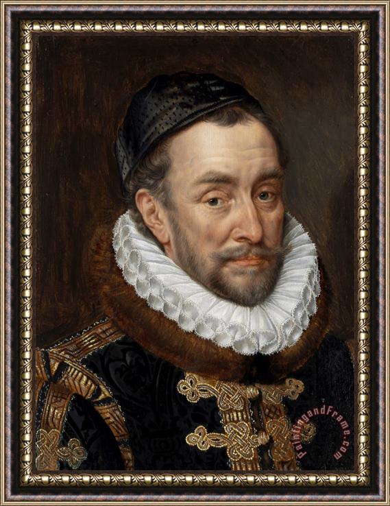 Adriaen Thomasz. Key William I, Prince of Oranje Framed Print