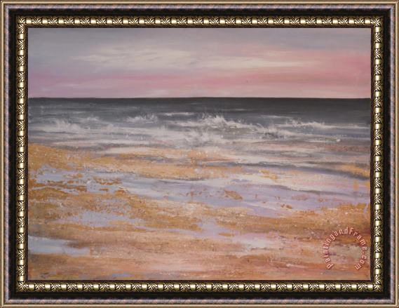 Agris Rautins Beach of the Baltic Sea Framed Painting
