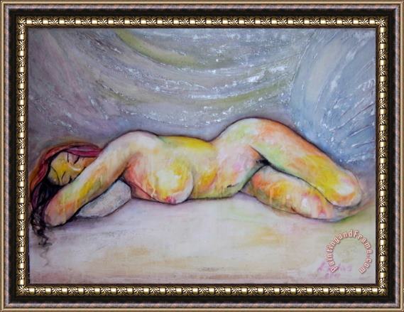 Agris Rautins Female Nude Framed Print
