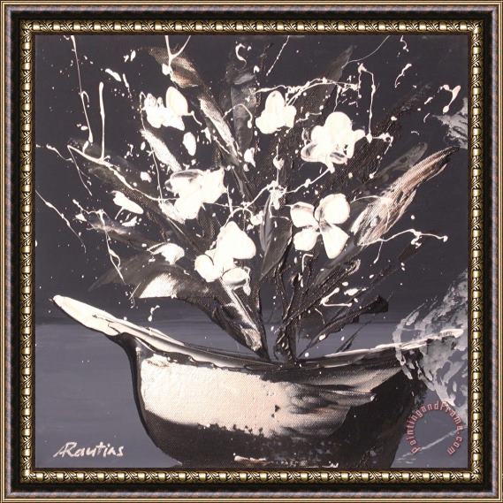 Agris Rautins Flowership Framed Painting