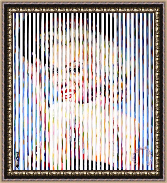 Agris Rautins Marilyn Monroe Framed Print