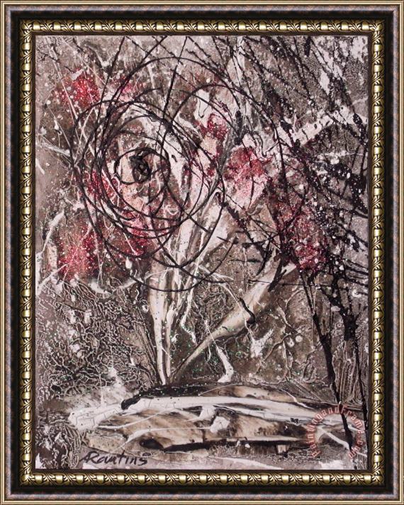 Agris Rautins Untitled Framed Painting