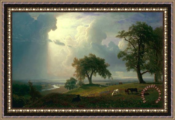 Albert Bierstadt California Spring Framed Print