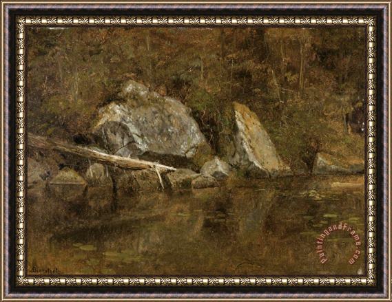 Albert Bierstadt White Mountain Lake, 1869 Framed Print