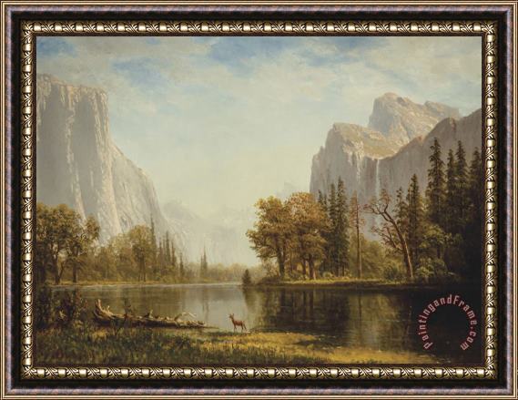 Albert Bierstadt Yosemite Valley Framed Print