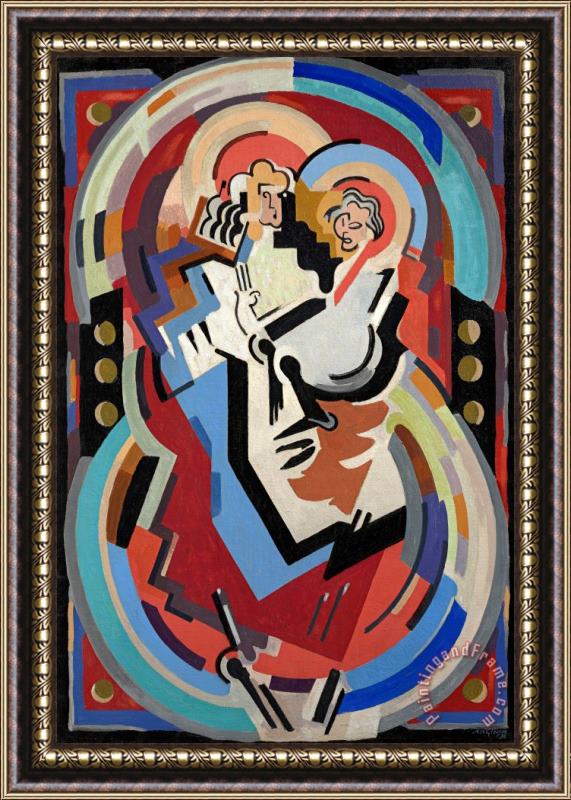 Albert Gleizes Composition, 1936 Framed Print Albert Gleizes Composition, 1936 Framed Print