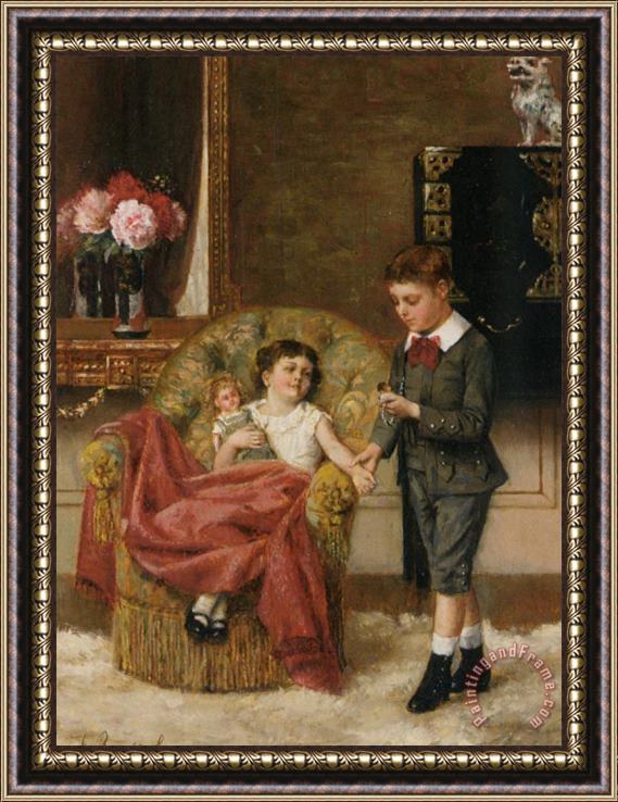 Albert Roosenboom The Young Doctor Framed Painting