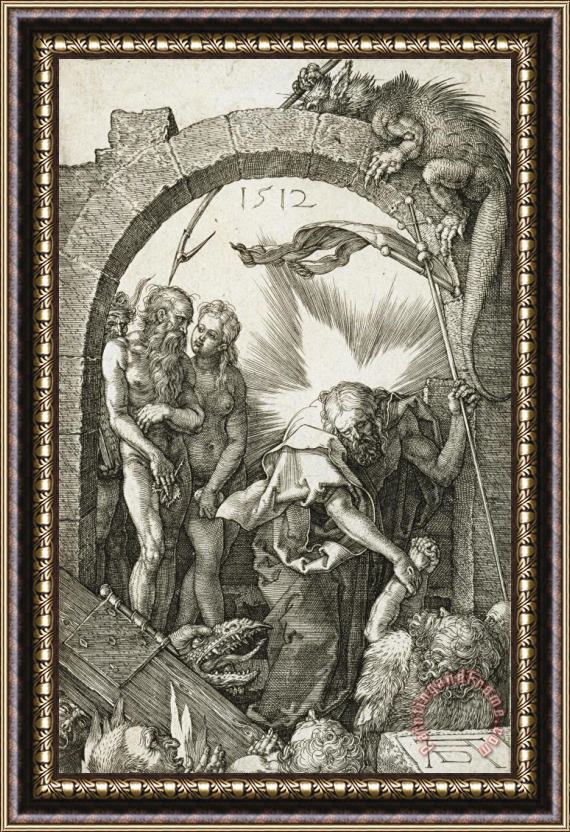 Albrecht Durer Christ in Limbo Framed Painting
