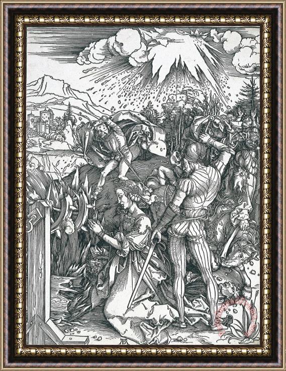 Albrecht Durer Martyrdom of Saint Catherine Framed Painting