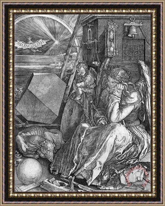 Albrecht Durer Melencolia I Framed Print
