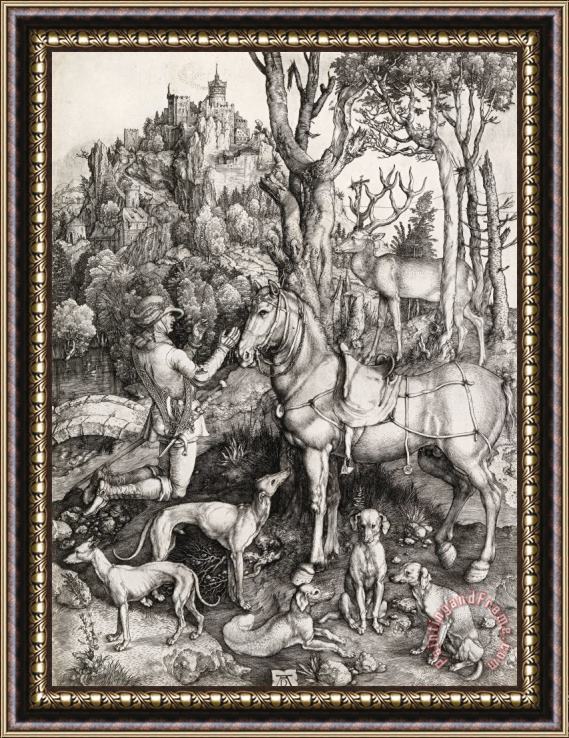 Albrecht Durer St Eustace Framed Print