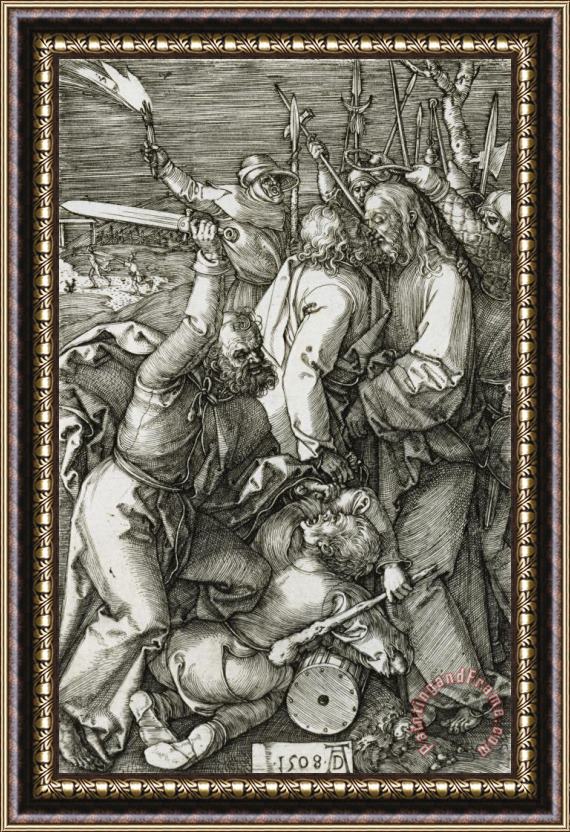Albrecht Durer The Betrayal of Christ Framed Painting