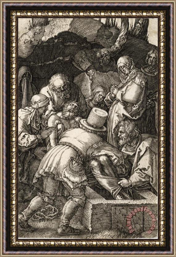 Albrecht Durer The Entombment Framed Painting