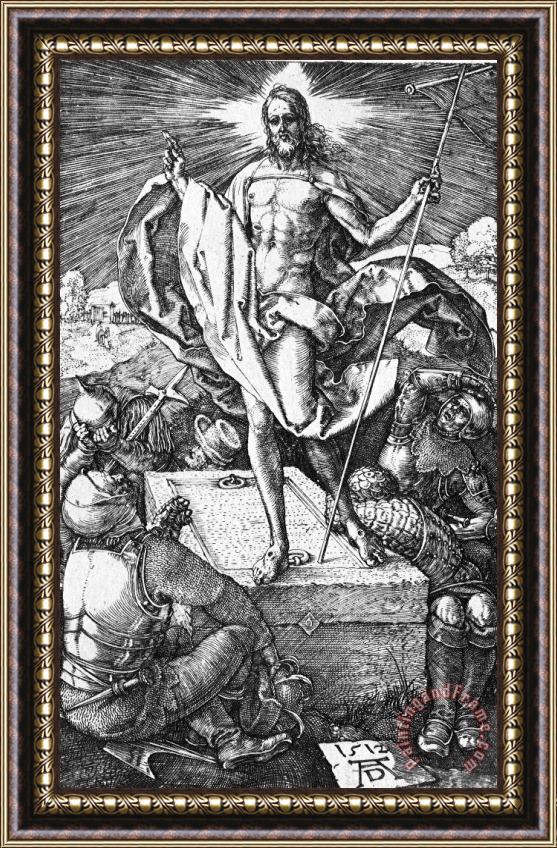 Albrecht Durer The Resurrection Of Christ Framed Print