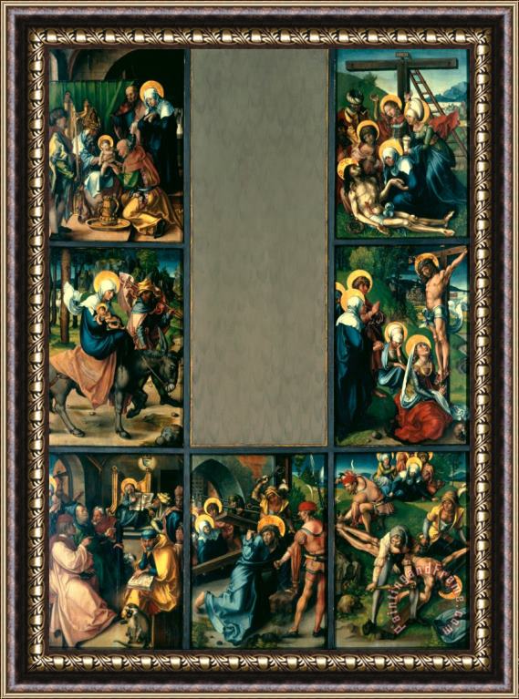 Albrecht Durer The Seven Sorrows of The Virgin Framed Print