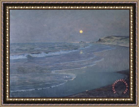 Alexander Harrison Seascape Framed Painting