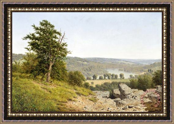 Alexander Helwig Wyant Landscape Framed Print