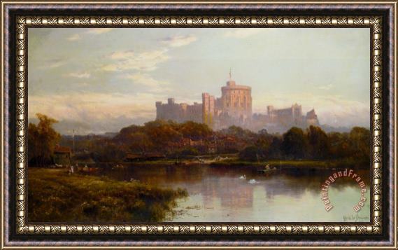 Alfred De Breanski Snr Royal Windsor Framed Painting