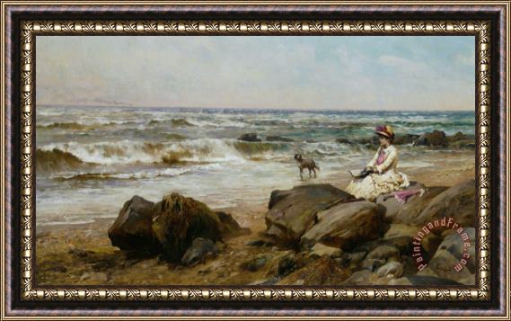 Alfred Glendening Far Away Thoughts Framed Painting