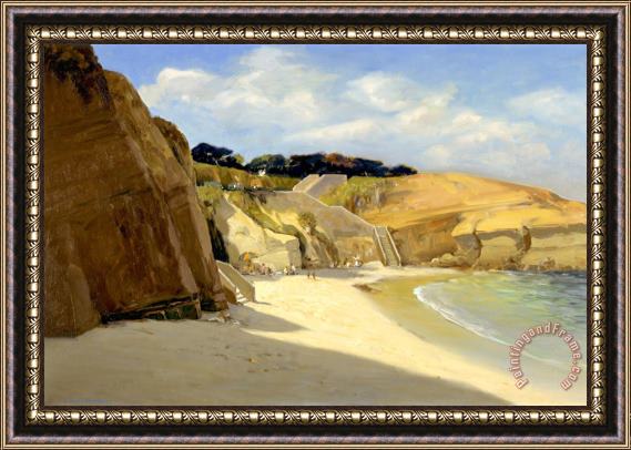 Alfred Richard Mitchell La Jolla Cove Framed Painting