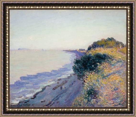 Alfred Sisley Bristol Channel Evening Framed Painting