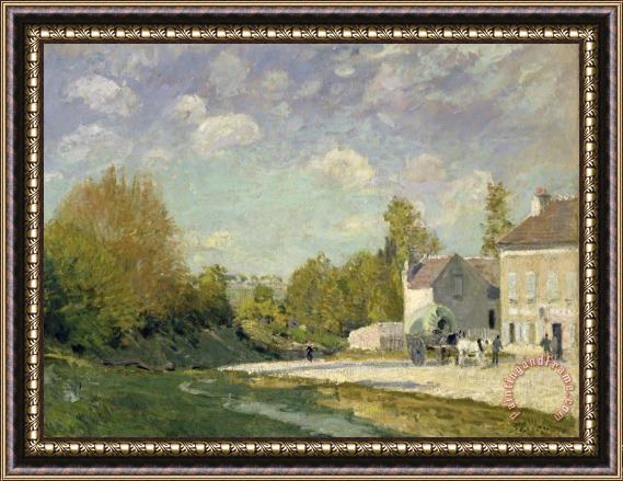 Alfred Sisley Paysage Framed Painting