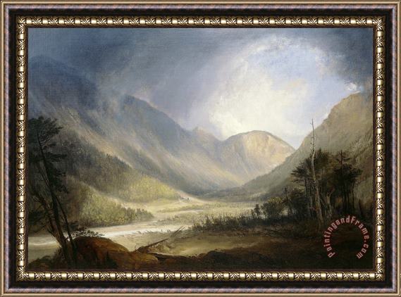 Alvan Fisher The Notch Framed Painting