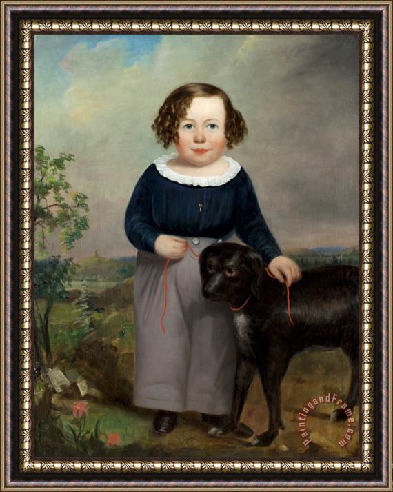 Amasa Hewins Portrait of Charles Ebenezer Richardson Framed Print