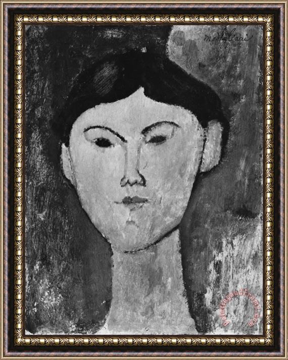 Amedeo Modigliani Beatrice Hastings (1879 1943) Framed Painting