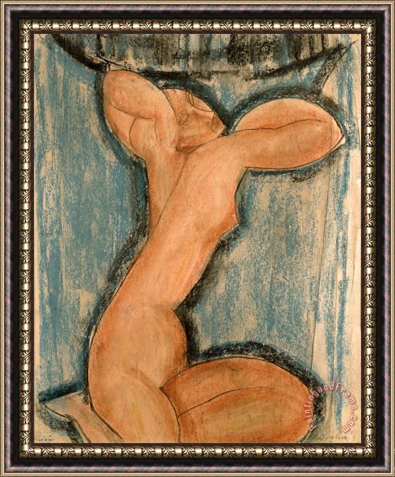 Amedeo Modigliani Caryatid Framed Print
