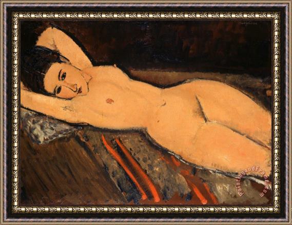 Amedeo Modigliani Nu Couche, 1916 Framed Painting