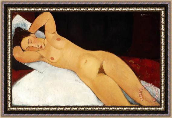Amedeo Modigliani Nude (nu) Framed Print