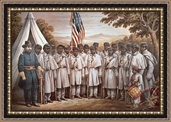 American School 'Come and Join Us Brothers' Framed Print