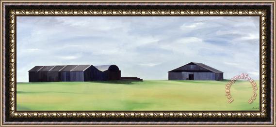 Ana Bianchi Summer Barns Framed Painting