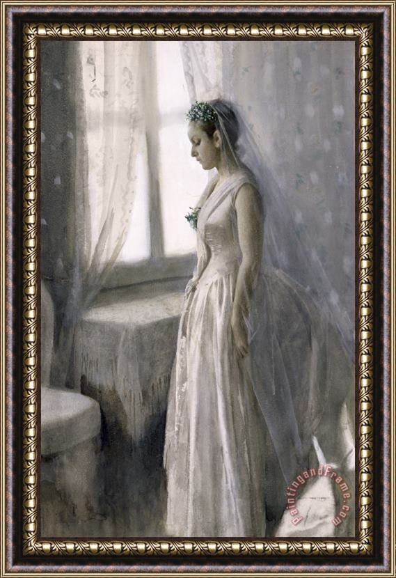 Anders Leonard Zorn The Bride Framed Painting
