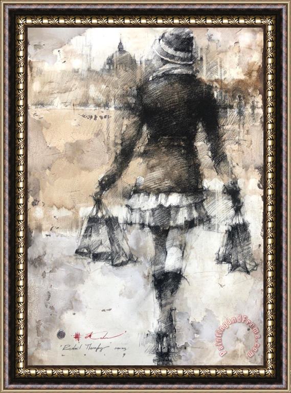 Andre Kohn Retail Therapy, 2019 Framed Print