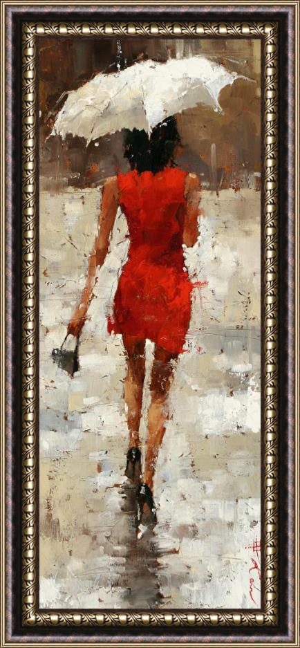 Andre Kohn Stilettos 3 Framed Painting