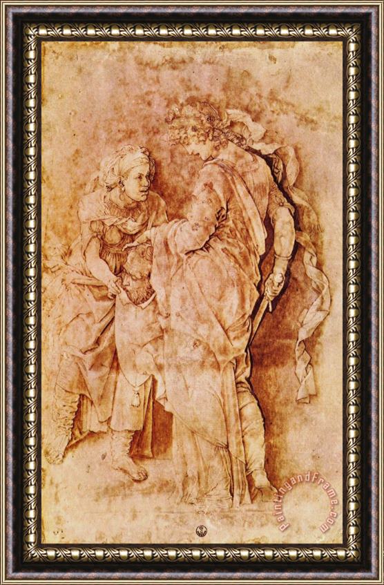Andrea Mantegna Judith with The Head of Holofernes Framed Print