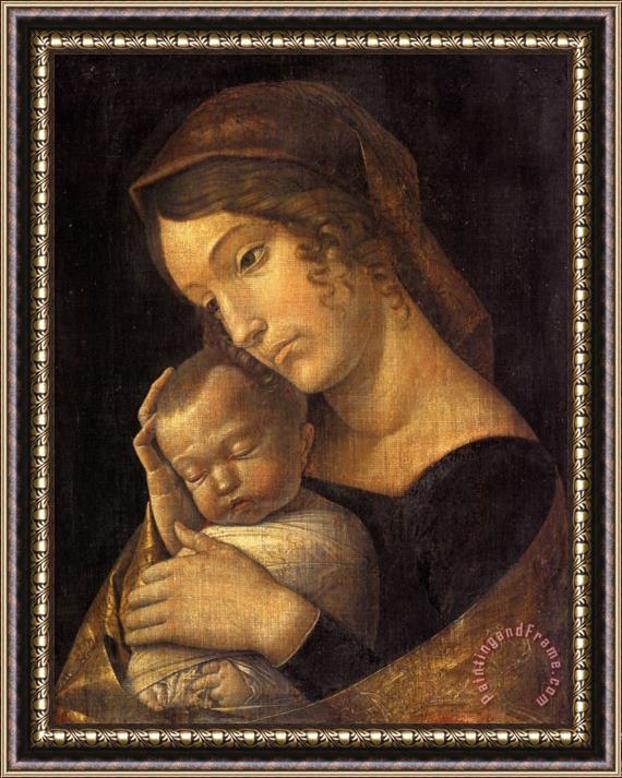 Andrea Mantegna Madonna with Sleeping Child Framed Print