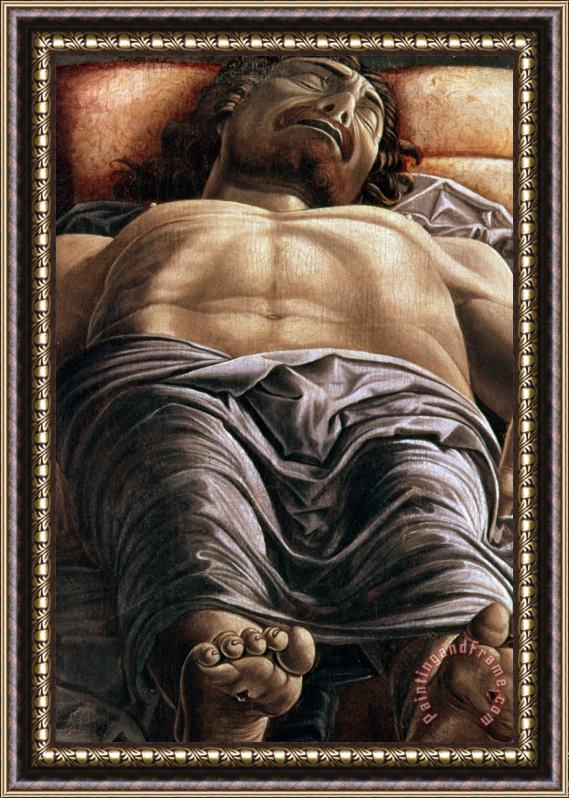 Andrea Mantegna The Dead Christ Framed Painting