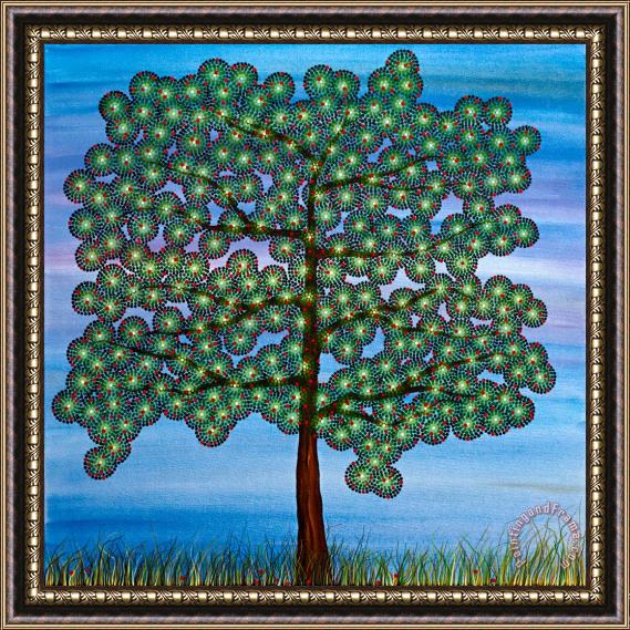 Andrea Youngman Come Climb my Branches Framed Painting