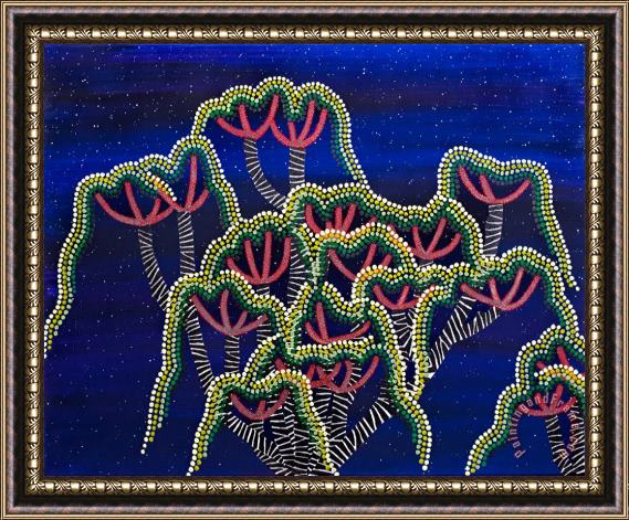 Andrea Youngman Peyote Dreams Framed Painting