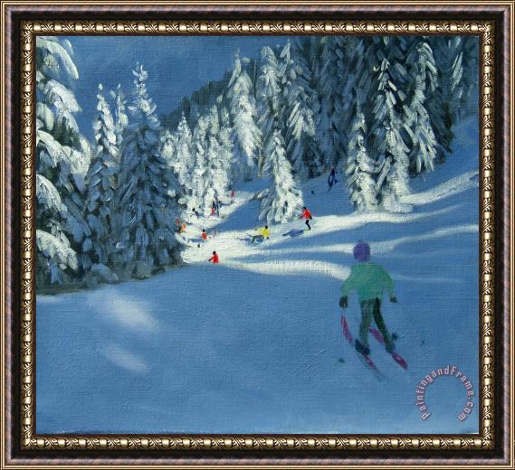 Andrew Macara Fresh Snow Framed Painting