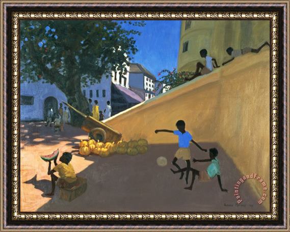 Andrew Macara Water Melons Framed Print