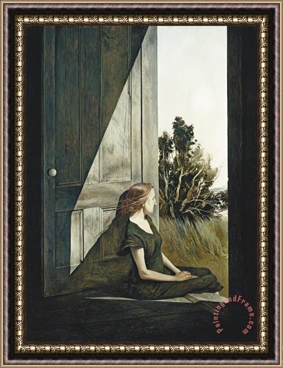 andrew wyeth Christina Olson, 1947 Framed Painting