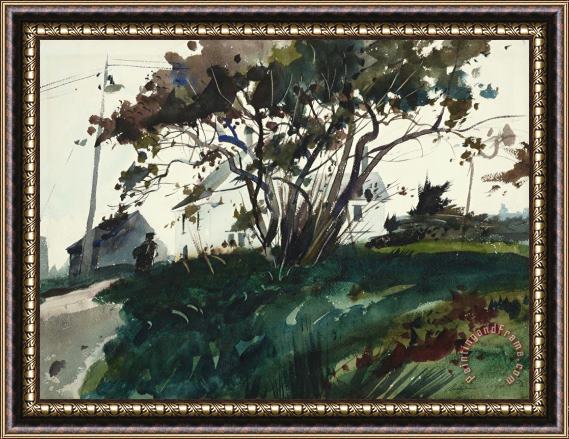 andrew wyeth Cushman House, 1941 Framed Painting