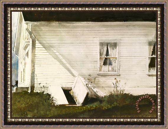 andrew wyeth Elsie's House 1983 Framed Print
