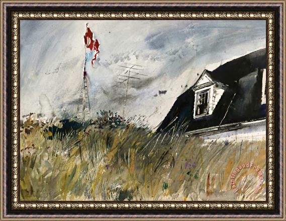 andrew wyeth Marshall Point 1947 Framed Painting