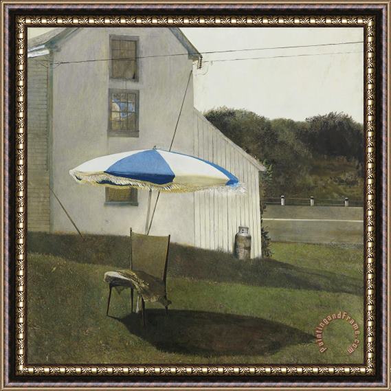 andrew wyeth Oliver's Cap, 1981 Framed Painting